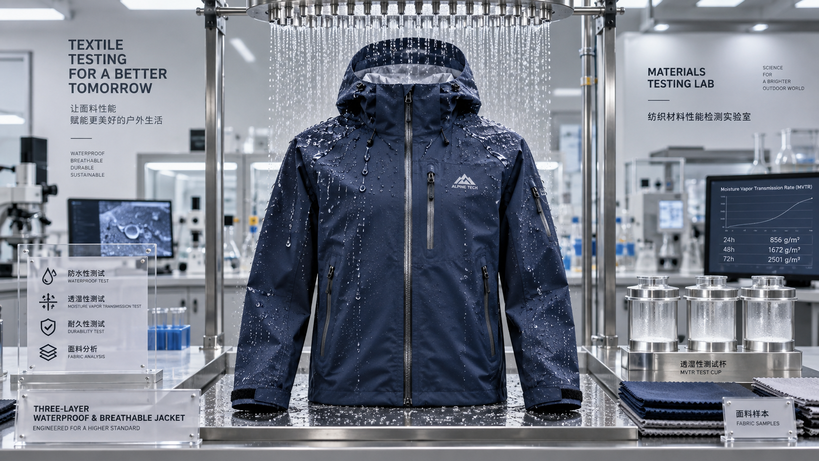 How Weatherproof Apparel Technology Companies Validate Waterproof Breathability
