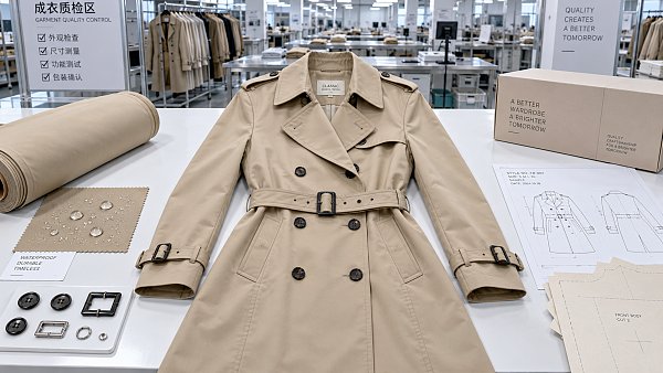 How to Evaluate a Trench Coat Manufacturer for Private-Label Quality and Lead Times