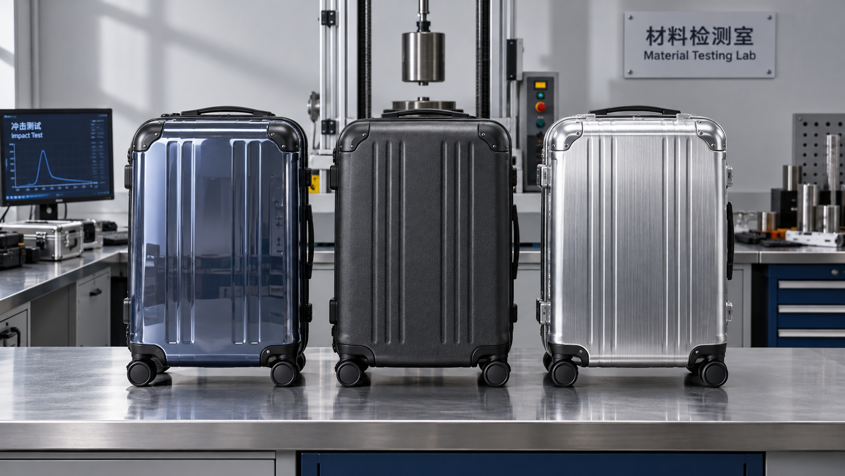 Impact-Resistant Materials for Luggage: Polycarbonate vs. ABS vs