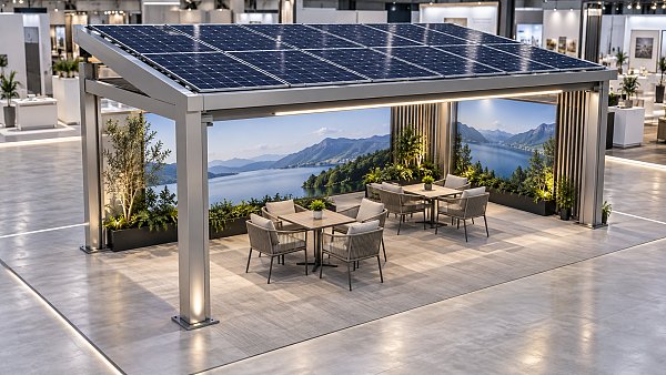 Solar-Powered Awning Draws Interest as Phase Two of 140th Canton Fair Opens