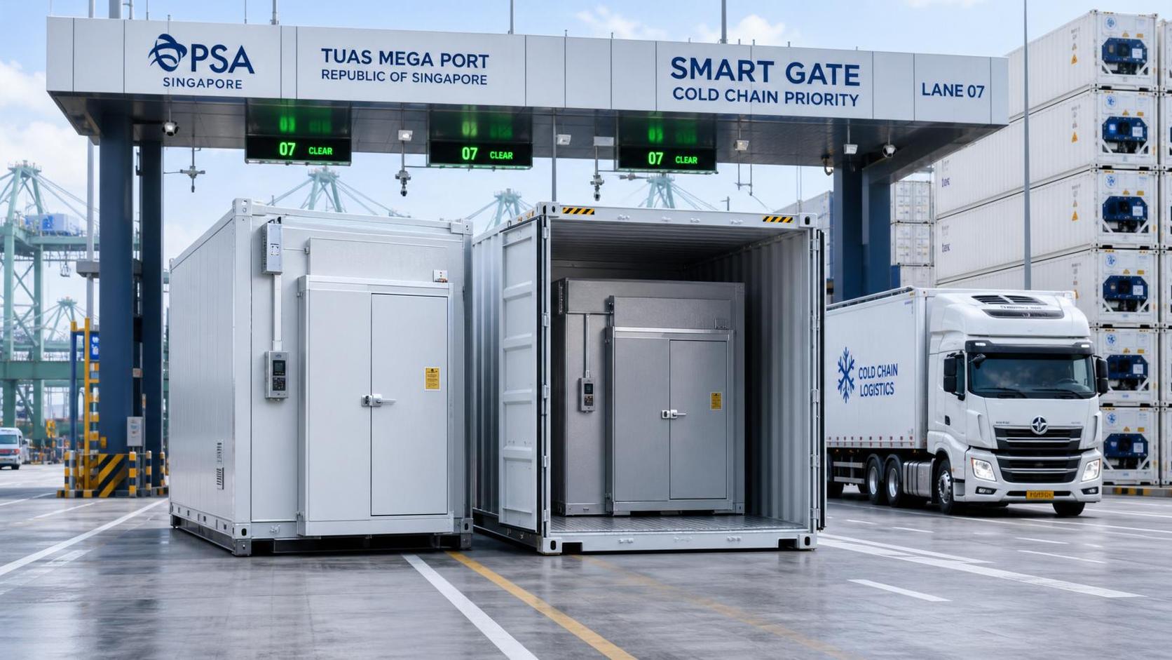 PSA Fast-Tracks Cold Room Imports to 1.8 Days