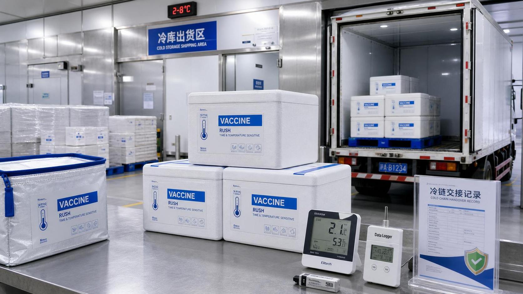 Cold Chain Logistics Planning for Vaccines: Reducing Temperature Excursion Risk