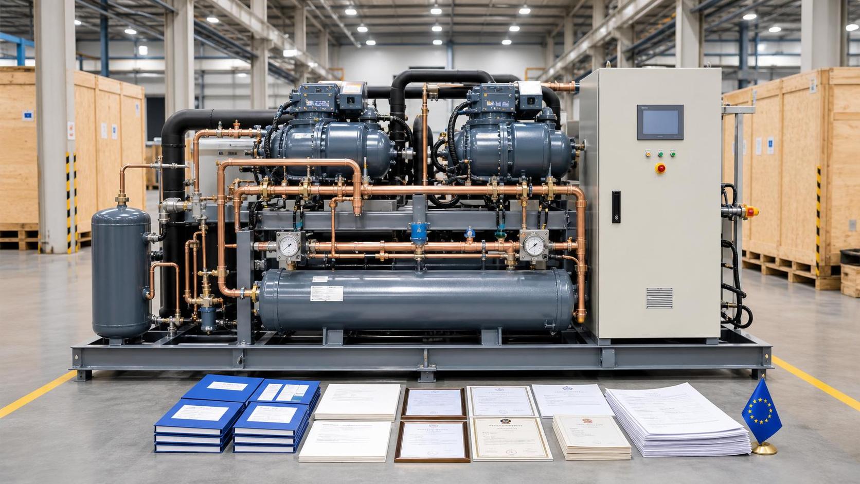 EU F-gas Quota Proof Required for Screw Compressor Racks