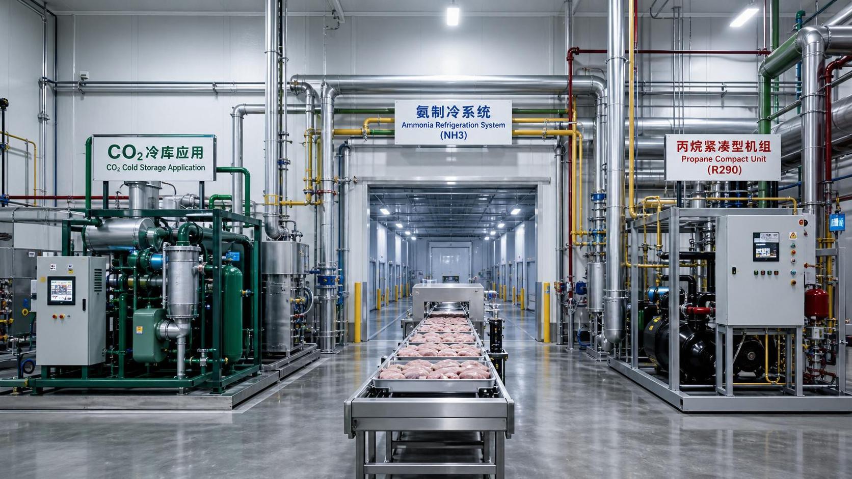 Natural Refrigerant Applications in Food Processing: Where They Work Best
