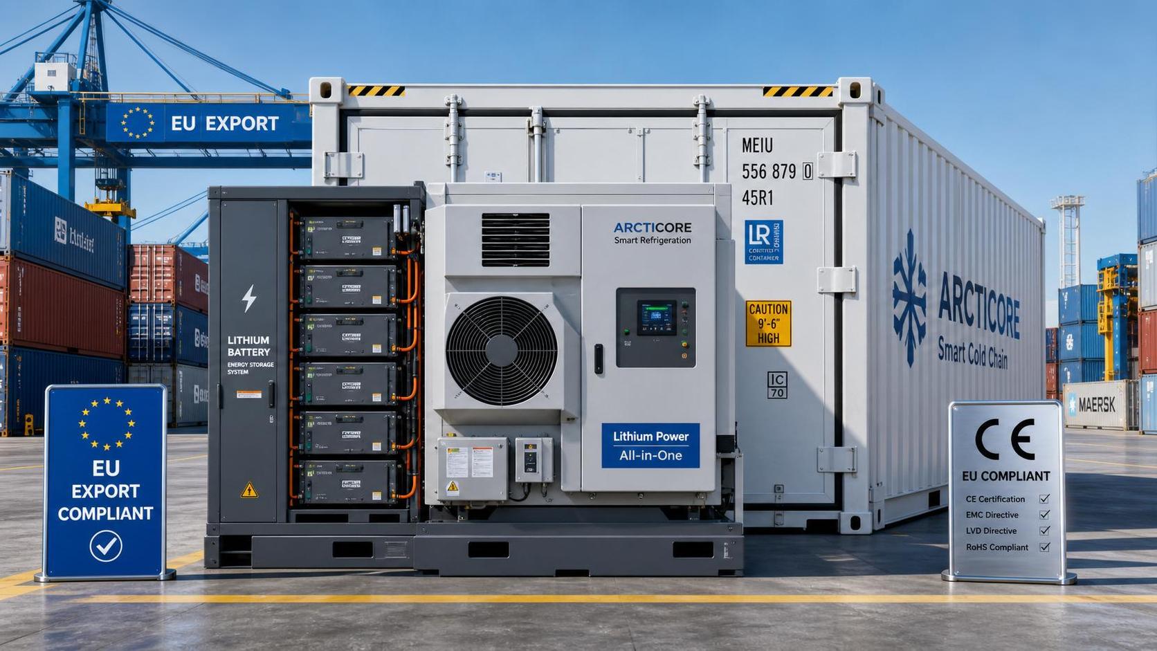 EU Battery Rule Brings Carbon Labels to Reefer Chillers