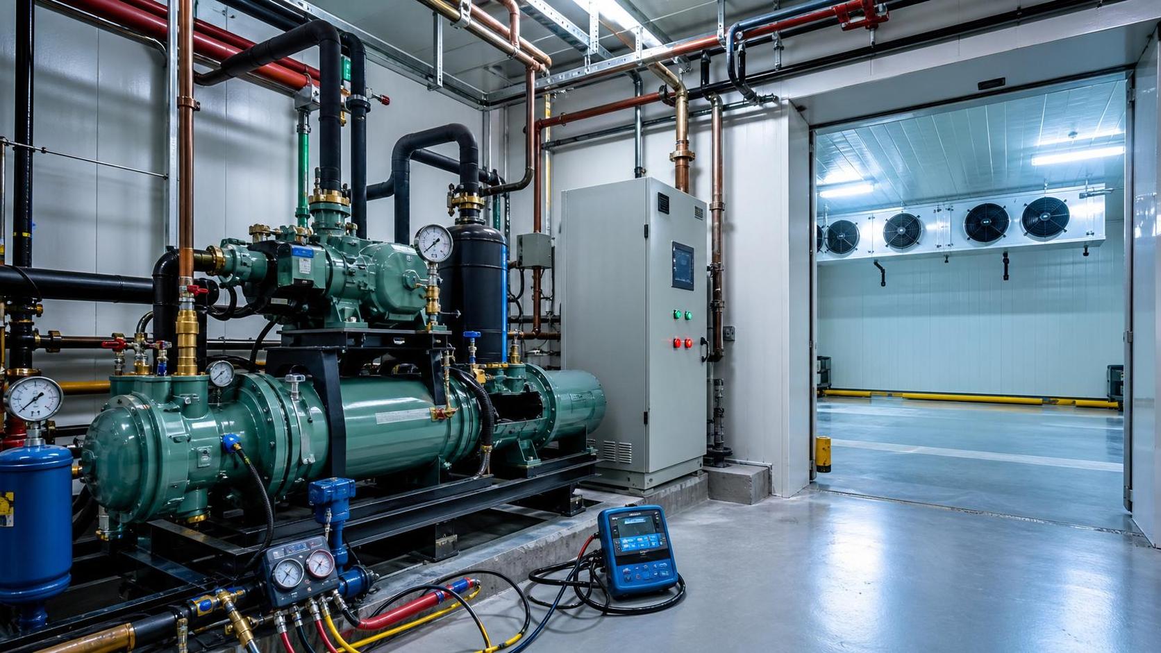 Refrigeration System Commissioning Checklist for Stable Cold Room Startup