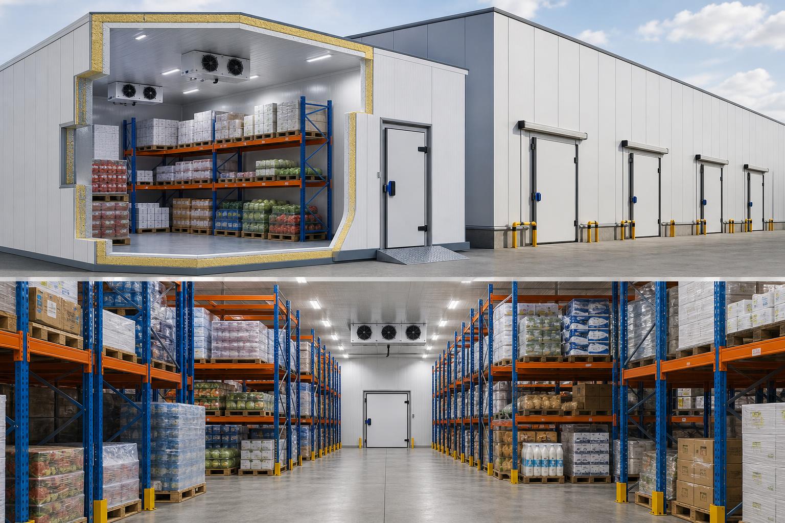 Prefabricated Cold Storage for Food: How to Choose the Right Room Size and Panel Build
