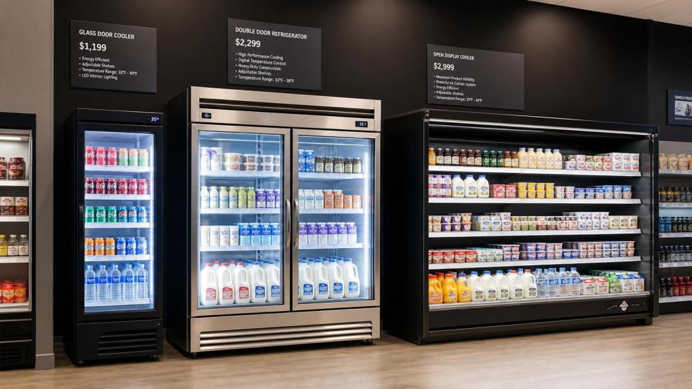 Commercial Display Chiller Price Guide: What Changes Cost Across Sizes and Features