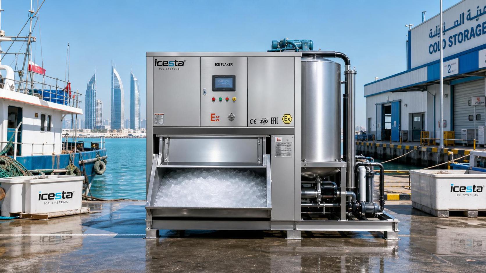UAE Mandates DNV-GL Certification for Marine Flake Ice Machines