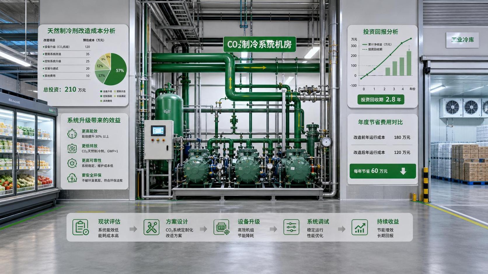 Natural Refrigerant Conversion Cost: What Shapes Payback in Existing Systems