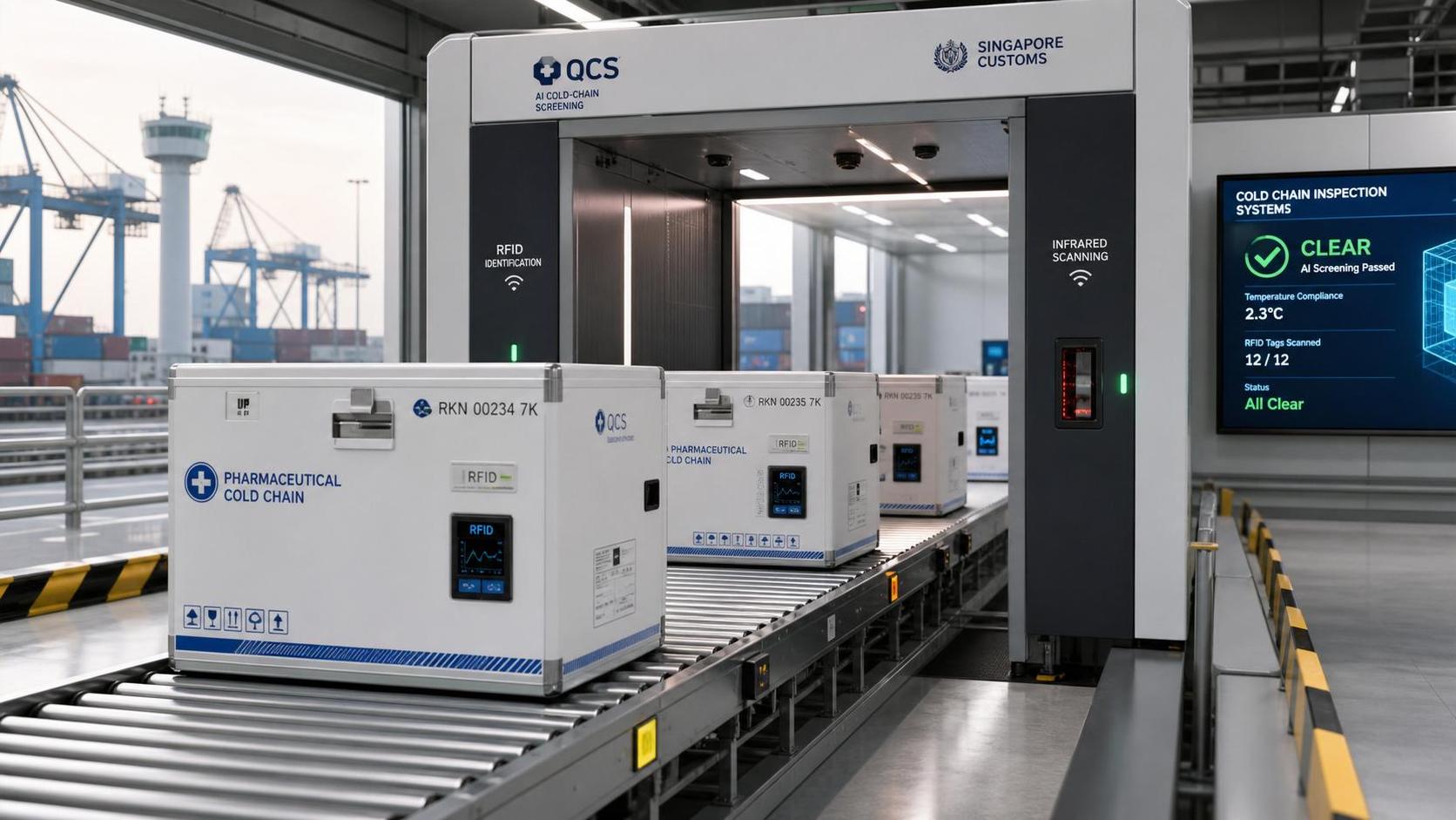 PSA Rolls Out AI Cold-Chain Screening, Cutting Clearance to 2.8 Hours