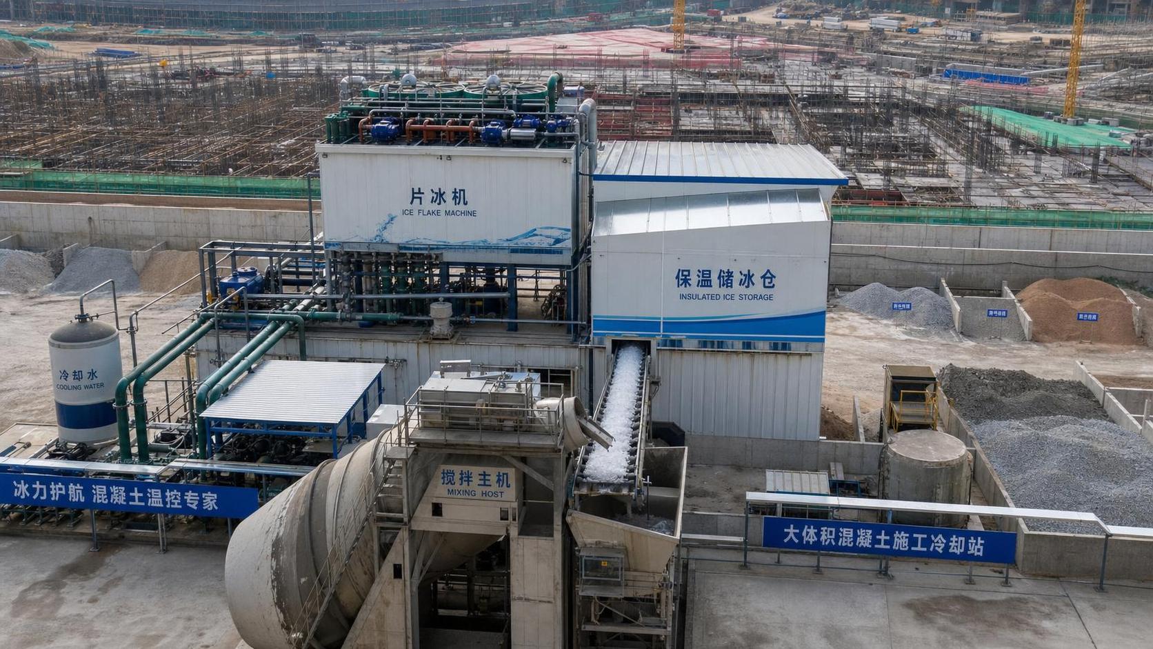 Concrete Cooling Plant Sizing: Ice Demand, Peak Pour Loads, and Cost Impacts