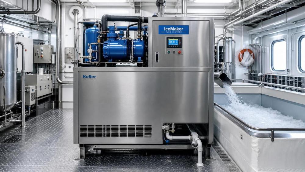 How to Evaluate a Flake Ice Machine Manufacturer for Marine Duty