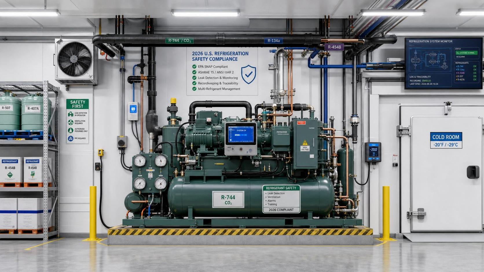 Refrigeration Safety USA: Key Compliance Risks in 2026