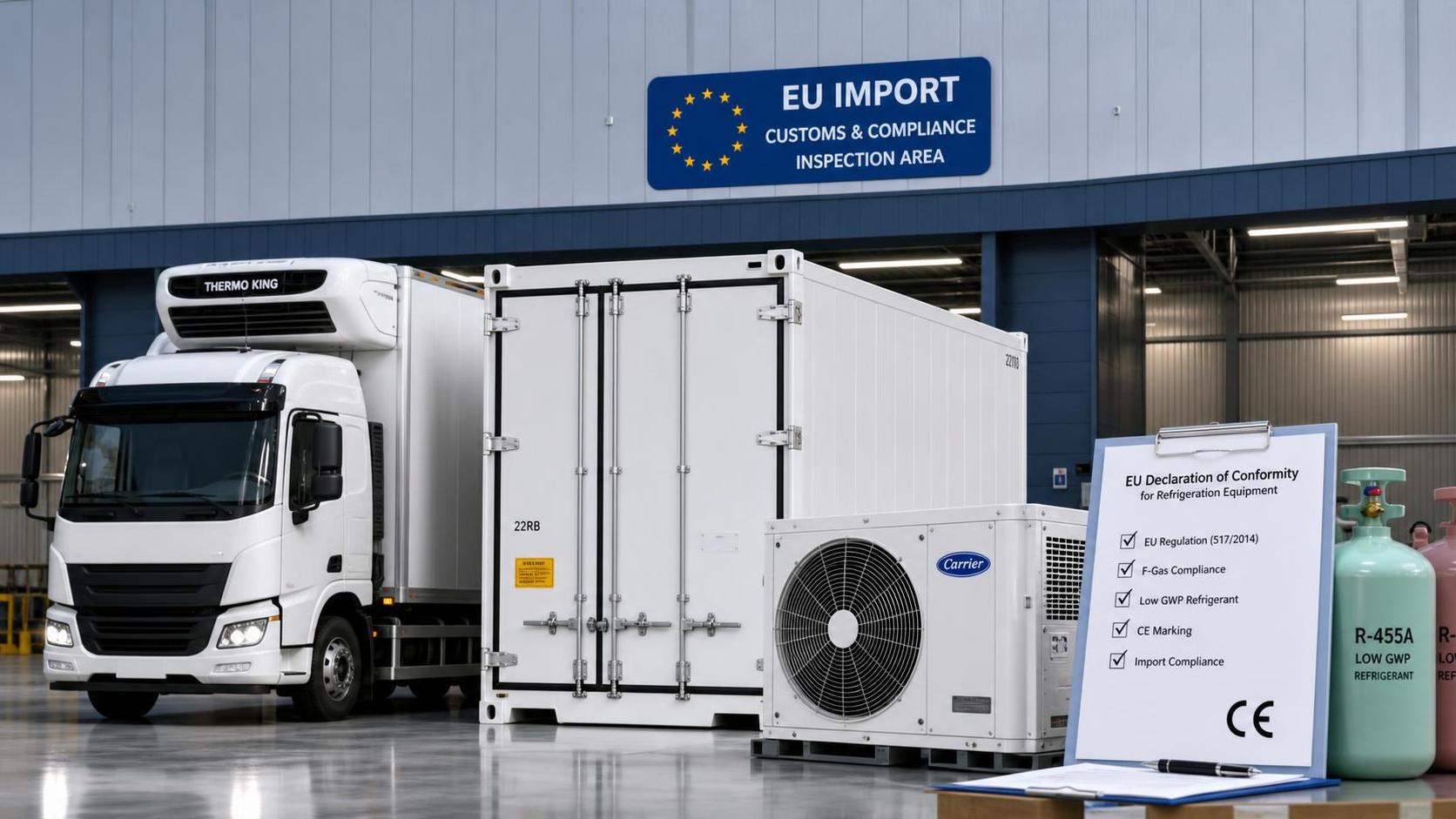 EU F-Gas Rule Takes Effect for Imported Cold-Chain Units
