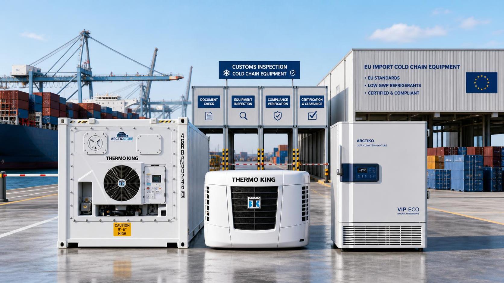 EU Ends F-Gas Transition for Imported Cold Chain Units