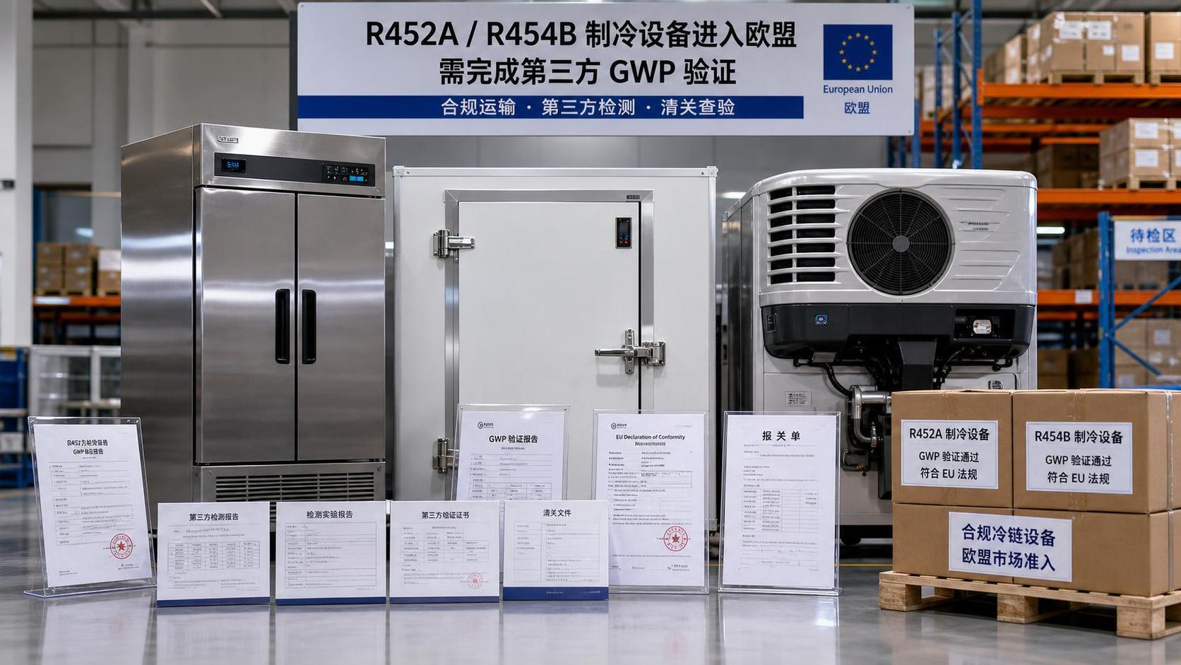 EU F-Gas Rule Takes Effect for R452A/R454B Imports