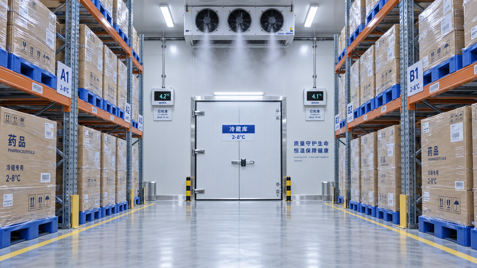 How to prevent temperature excursions in pharma warehouse cold storage