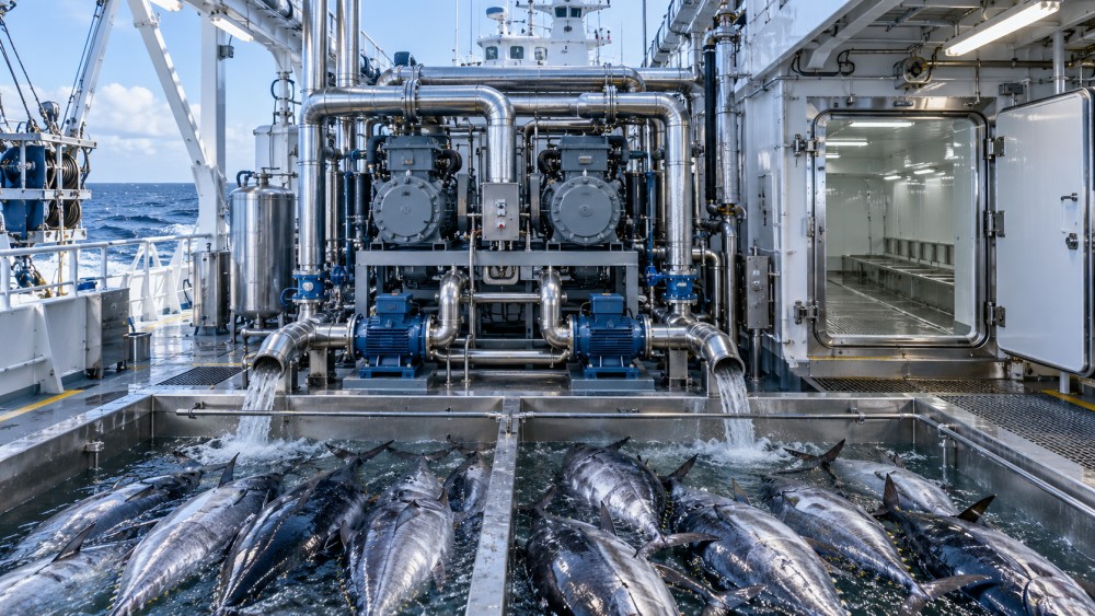 How to size marine refrigeration systems for tuna vessels