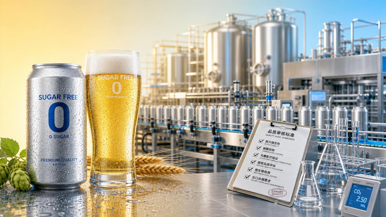 Cách thẩm định nhà cung cấp bia không đường tại Trung Quốc để đảm bảo chất lượng lô hàng ổn định