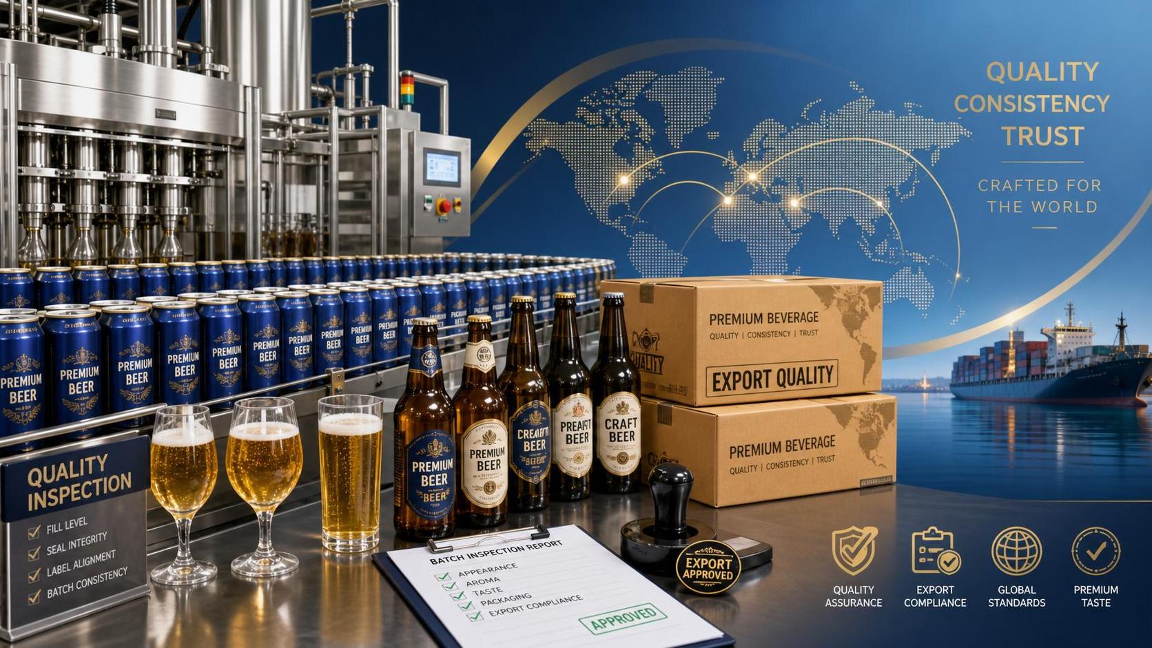 Những rủi ro chất lượng thường gặp khi làm việc với một nhà máy bia Trung Quốc