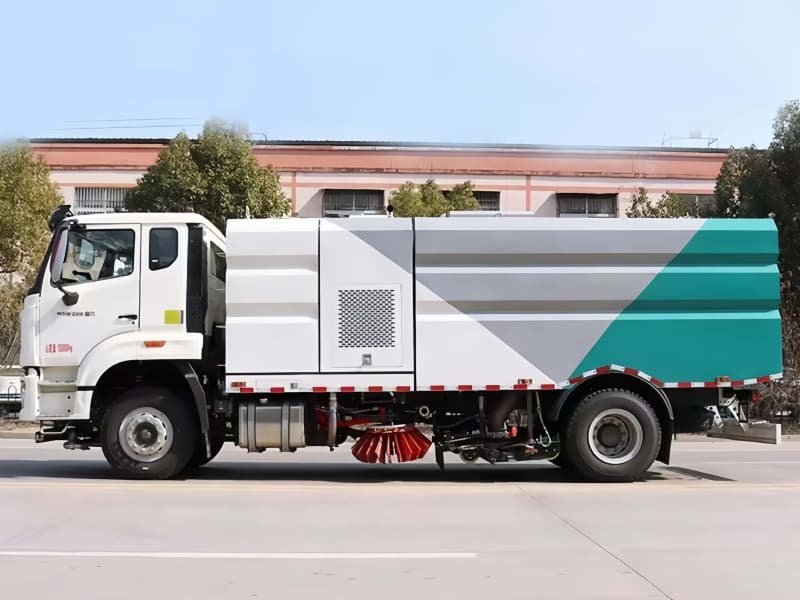 HOWO 4x2 16 CBM Street Sweeper Truck