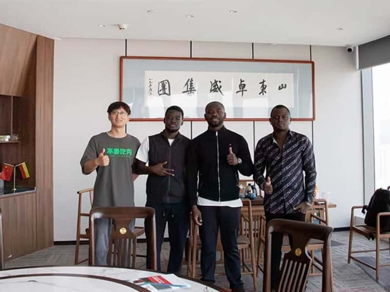Visit by a client from Burkina Faso