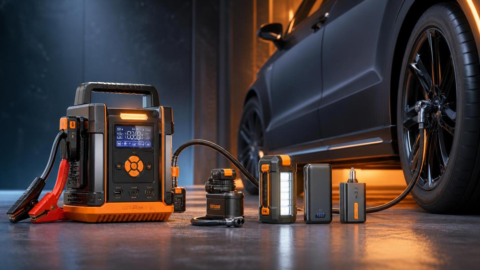 Sollte Ihr Unternehmen separate Werkzeuge oder ein multifunktionales Starthilfe-, Reifenfüll- und Powerbank-Gerät kaufen?