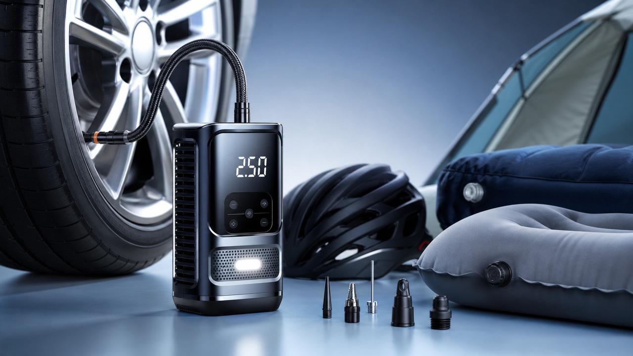 Les tendances du gonfleur de pneus portable tout-en-un qui façonnent la sécurité routière en 2026