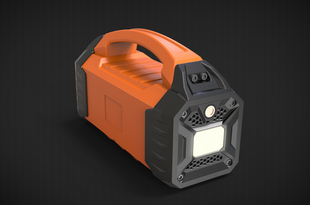 Avviatore d’emergenza OEM per impieghi gravosi con pompa ad aria da 150 PSI, gonfiatore per pneumatici super veloce e avviatore per batteria auto APS-337