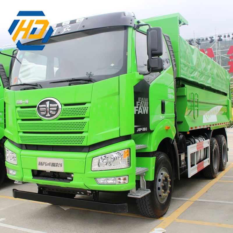New and Uesd Dump Truck 6x4 FAW J6P 390HP with Made in China