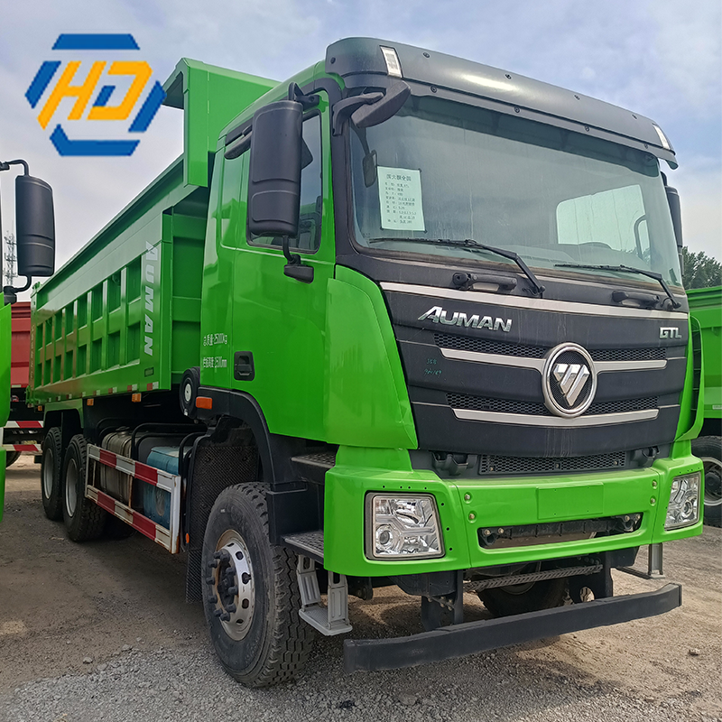 Foton Auman GTL 6x4 Dump Truck Green