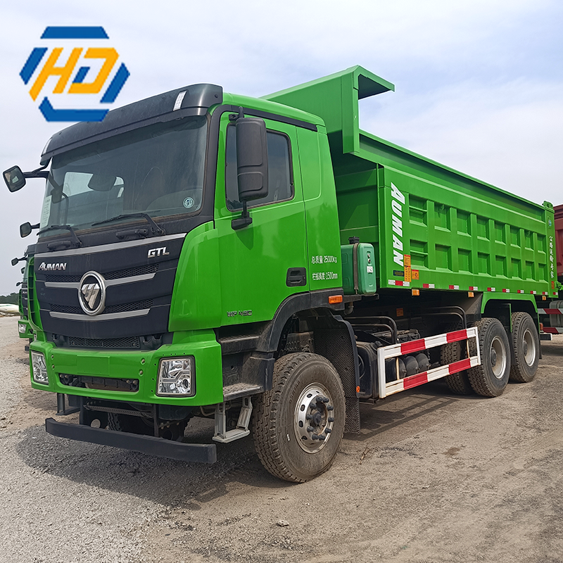 Foton Auman GTL 6x4 Dump Truck Green