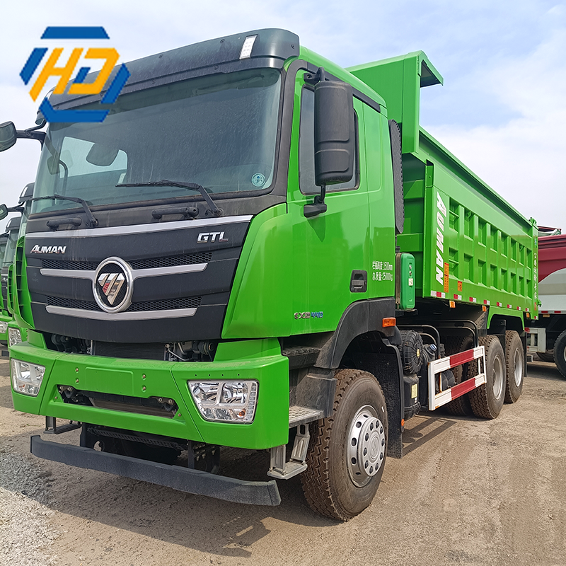 Foton Auman GTL 6x4 Dump Truck Green