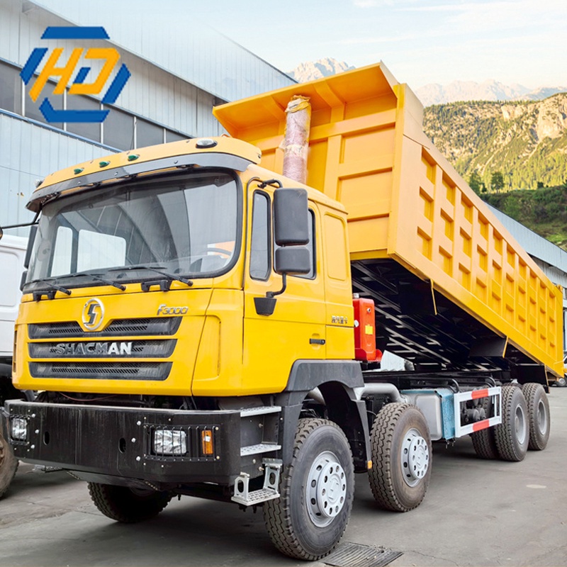 China Shacman F3000 8x4 Tipper 40 50 Ton 12 Wheeler Dump Truck