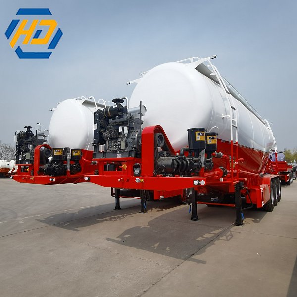 3 Axle Bulk Cement Tanker Trailer