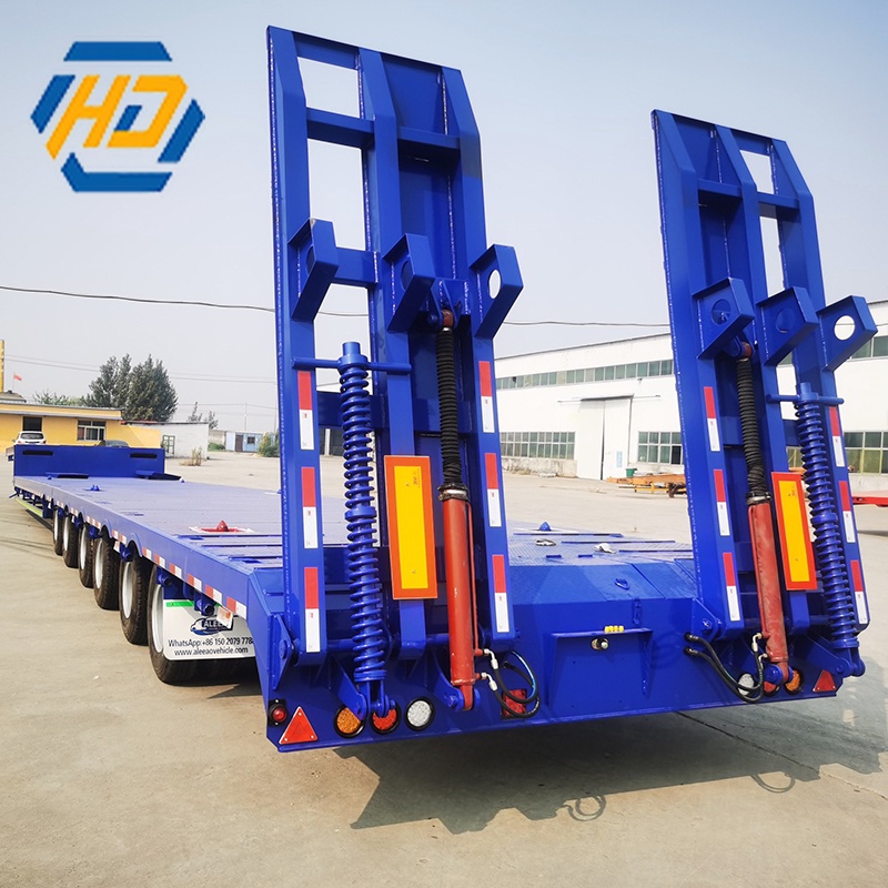 6 Axles Low Bed Trailers