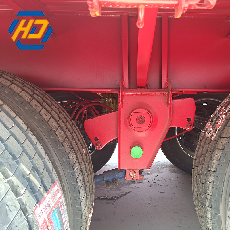 60 Tons Side Curtain Semi-Trailer