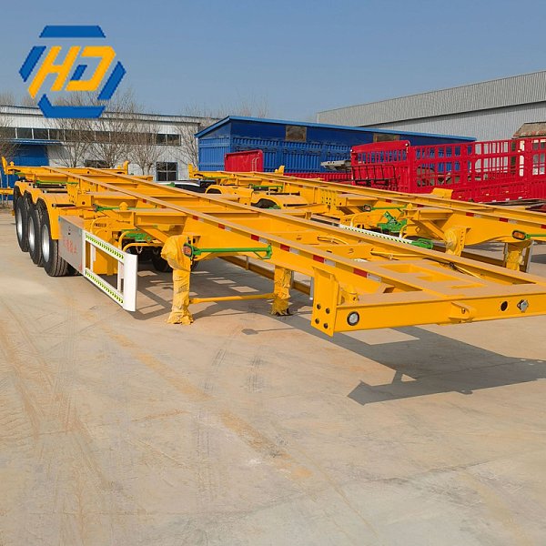 3 Axle Skeleton Semi Trailer