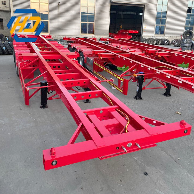 3 Axle Skeleton Semi Trailer