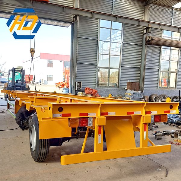 Tri Axle 40FT Shipping Container Chassis