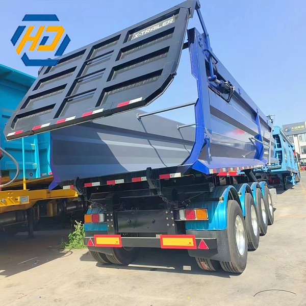 4 Axle U Shape Tipper Trailer