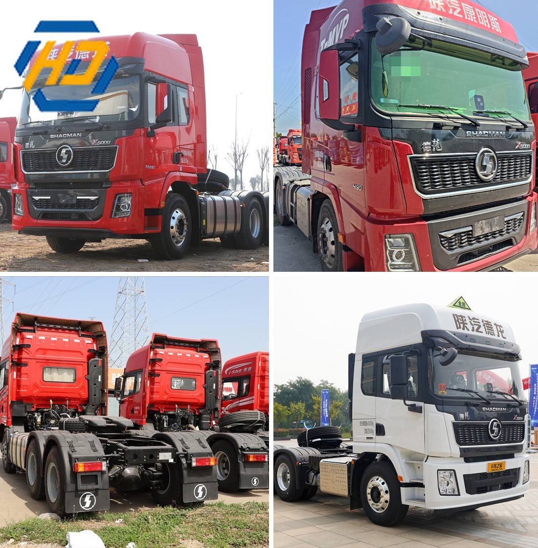 Shacman X5000 6x4 550HP Tractor Head Truck