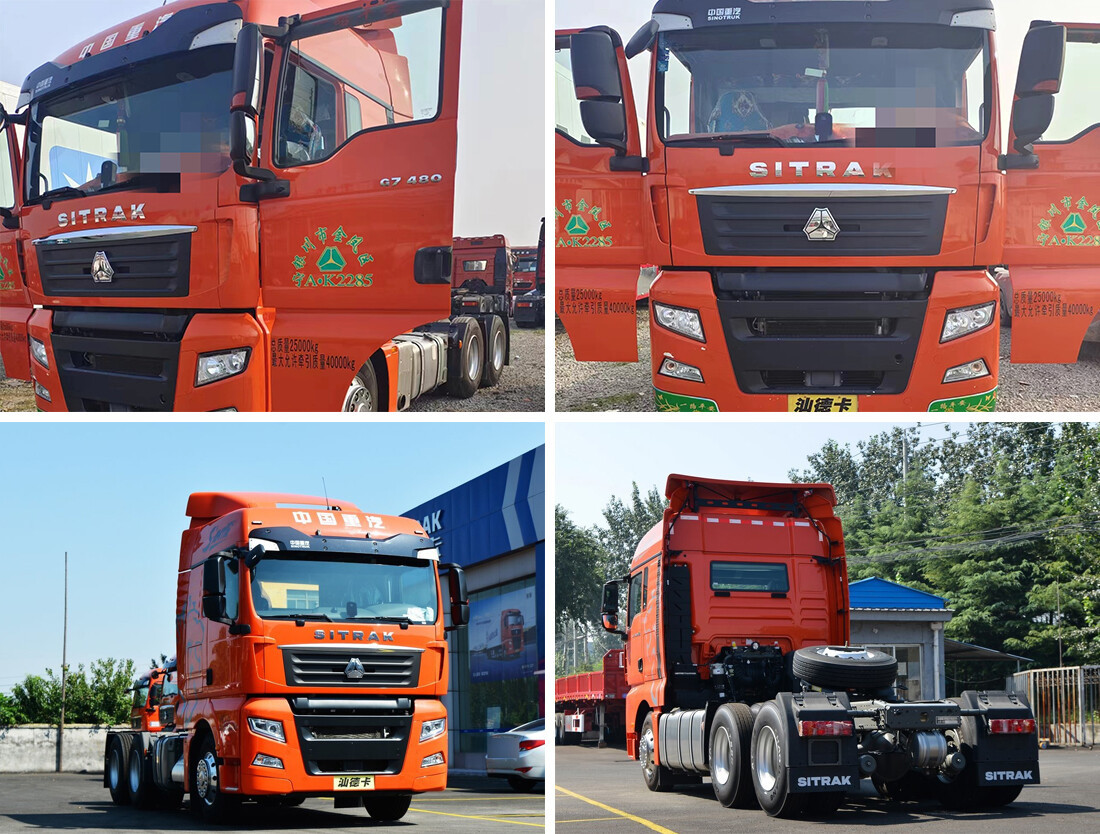 Howo N7W Heavy Truck 460HP 6x4 Tractor