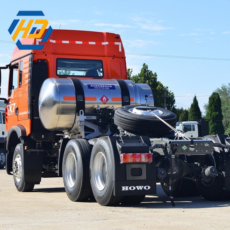Howo TX7 Heavy Truck 480HP 6x4 LNG Tractor
