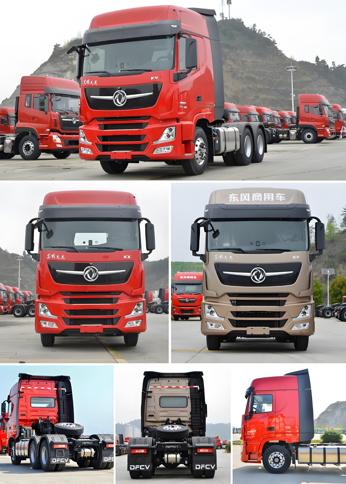 Dongfeng KX 6x4 560HP Tractor Head