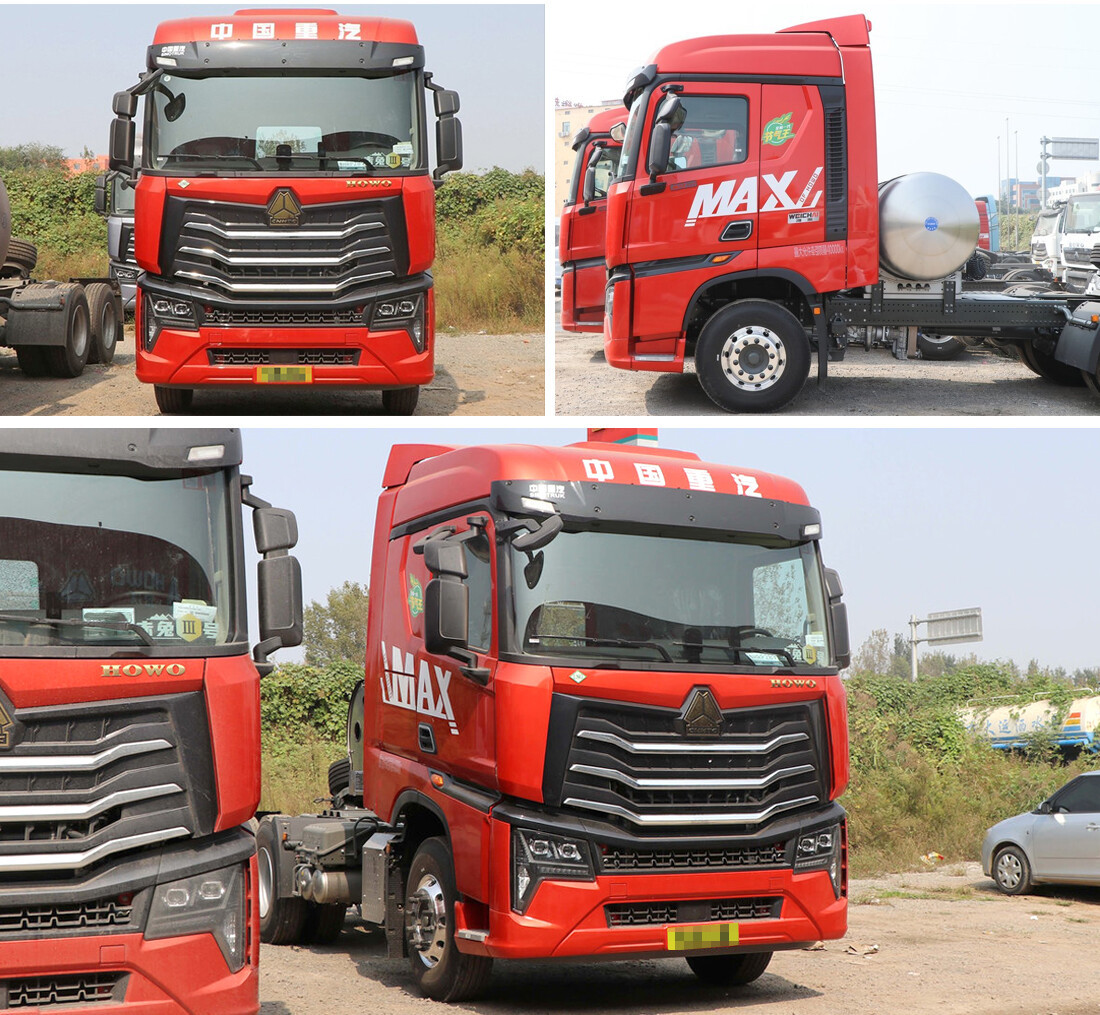 Sinotruk Howo Max Heavy Truck 530HP 4x2 LNG Tractor