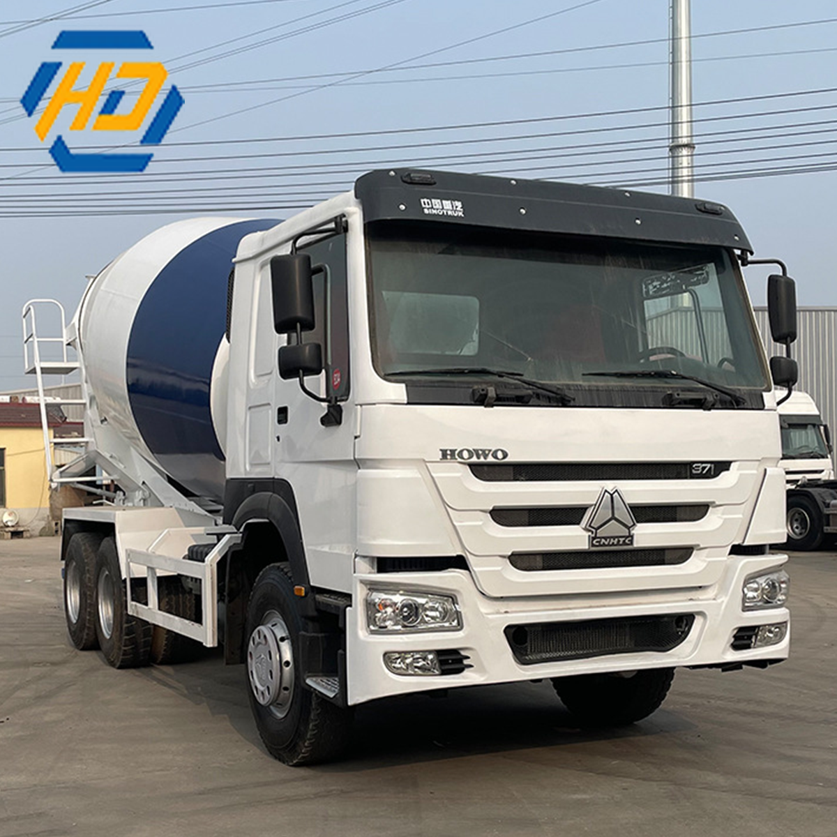 Export Sinotruk Howo 371 6x4 Concrete Mixer Truck