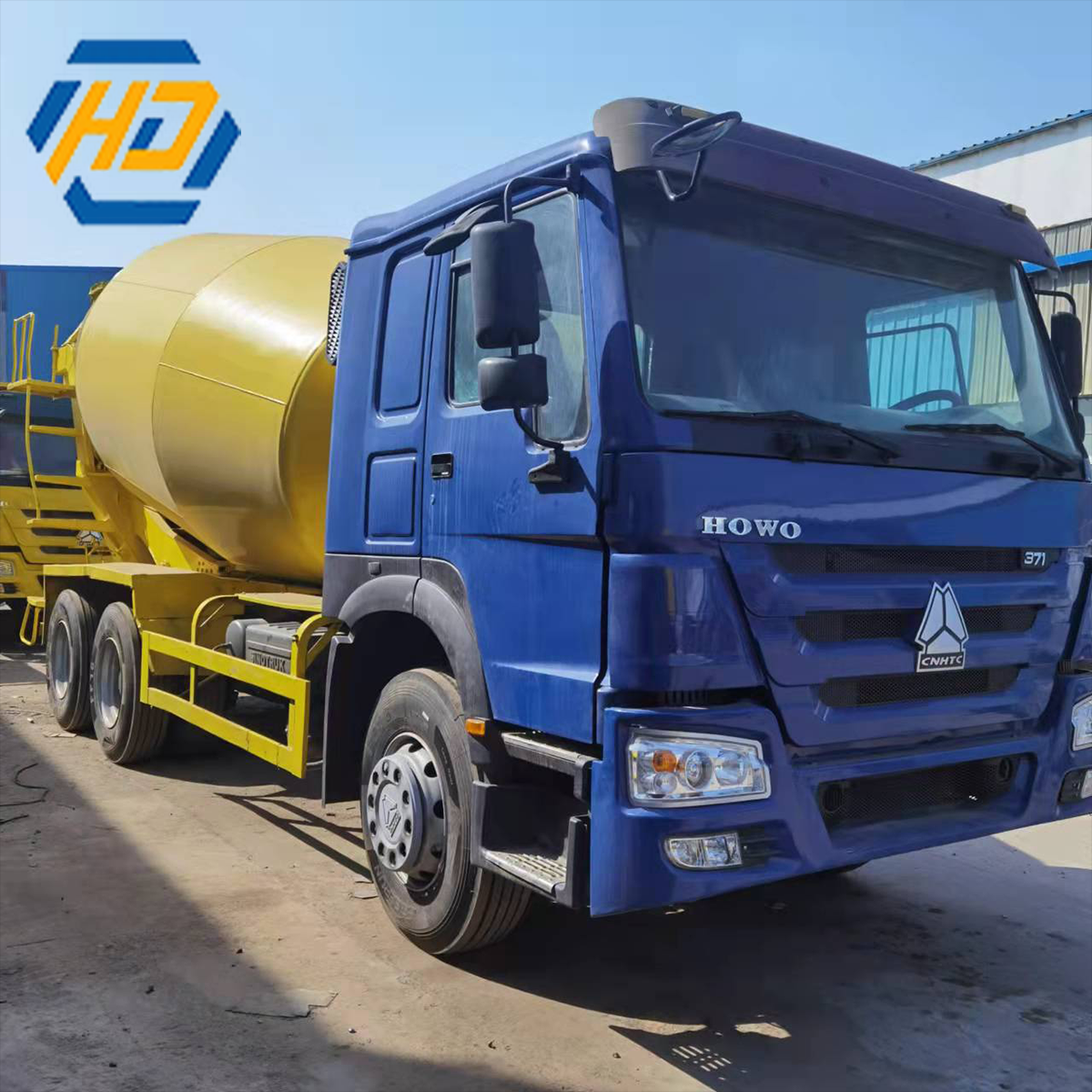 Export Sinotruk Howo 371 6x4 Concrete Mixer Truck