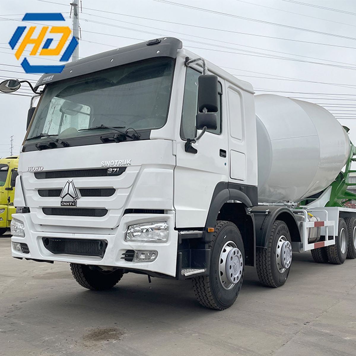 Howo 371 8x4 Concrete Cement Mixer Truck